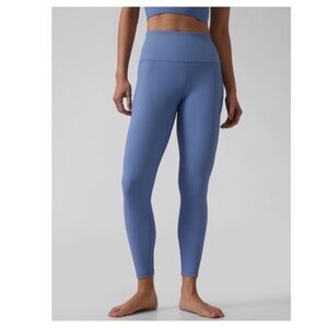 NWT Athleta Elation Rib Tight Cottage Blue Size M